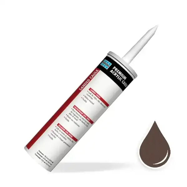 Laticrete Sanded Caulk in Espresso #59 (10.5oz Tube) - Premium Acrylic