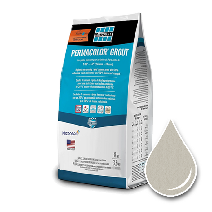 8lb Bag of LATICRETE Permacolor grout in Iron #97 color