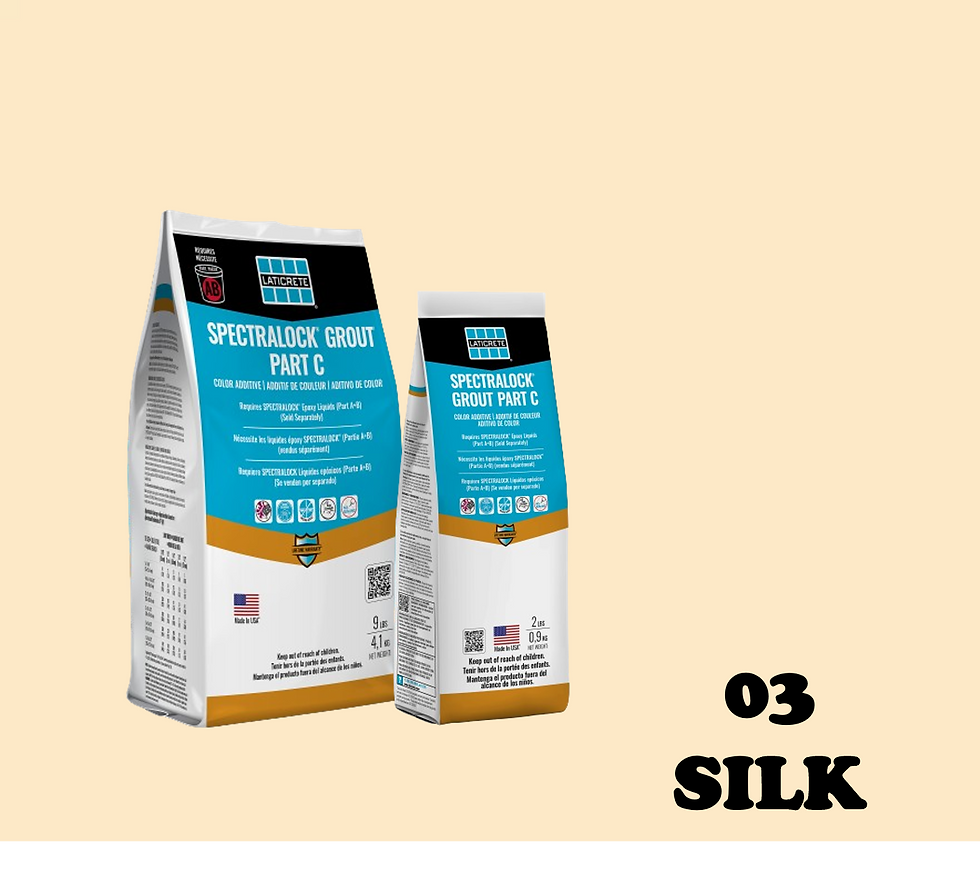 SPECTRALOCK® PRO Premium Grout PART C #03 SILK