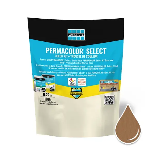 Laticrete - Permacolor Select - Color Kit in Terra Cotta #58 (100g) 0.22lbs
