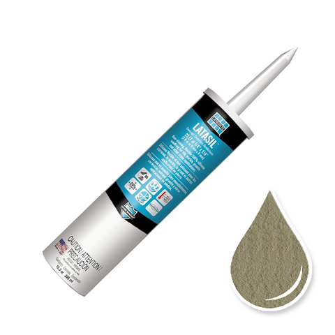 Laticrete Latasil High-Performance Silicone Sealant in Natural Grey #24 color