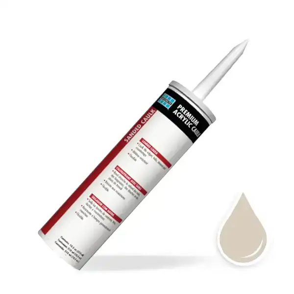 Laticrete Sanded Caulk in Antique White #23 (10.5oz Tube) - Premium Acrylic