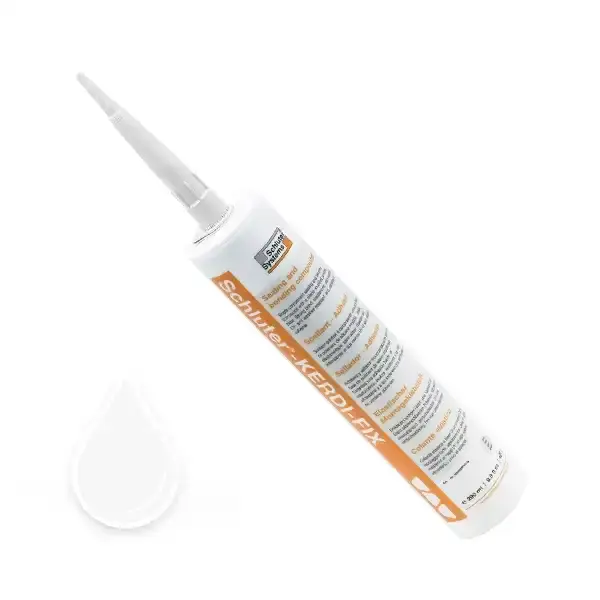 Schluter KERDI-FIX Sealing & Bonding Compound Tube (290ml) - White
