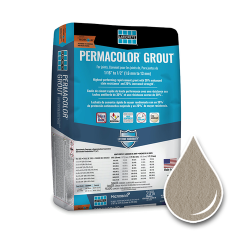 25lb Bag of LATICRETE Permacolor grout in Hemp #27 color
