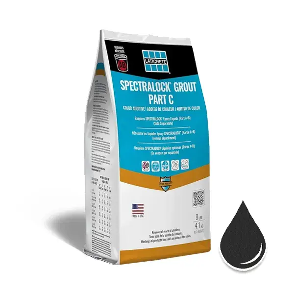 Laticrete Spectralock Grout - Part C in Midnight Black #22 (9lbs)