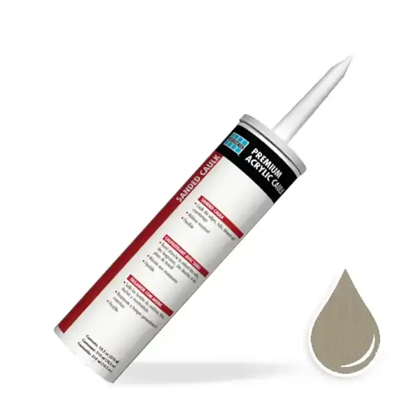 Laticrete Sanded Caulk in Sterling Silver #78 (10.5oz Tube) - Premium Acrylic