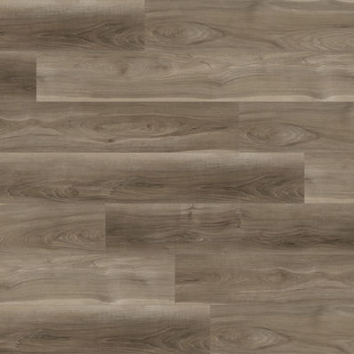 Smoke color wood-look vinyl tile