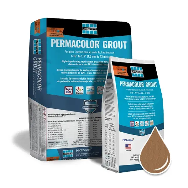 Laticrete - Permacolor Grout - Terra Cotta #58 Color (8lb or 25lb Bags)