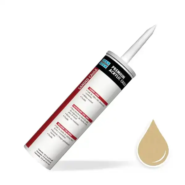 Laticrete Sanded Caulk in Mushroom #39 (10.5oz Tube) - Premium Acrylic