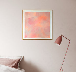 THE LIGHT WITHIN YOU, Acrylfarben auf roher Leinwand