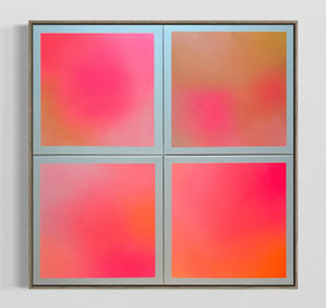 THE LIGHT WITHIN YOU 03, Acrylfarben auf roher Leinwand