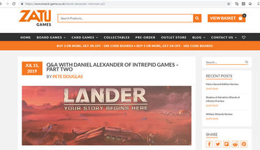 Lander Design Journey