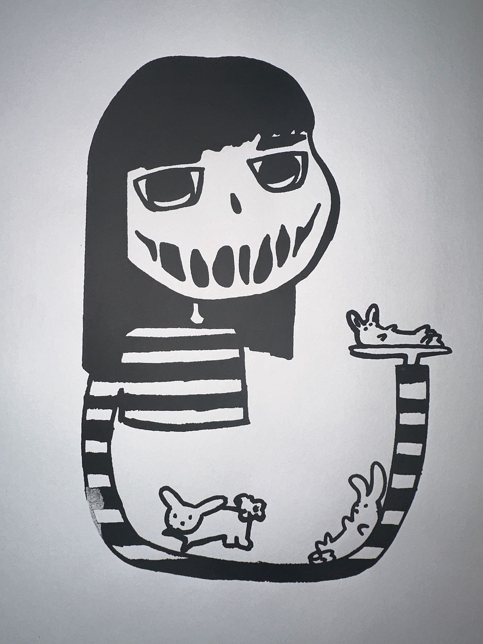 Thumbnail: girly & her bunnies