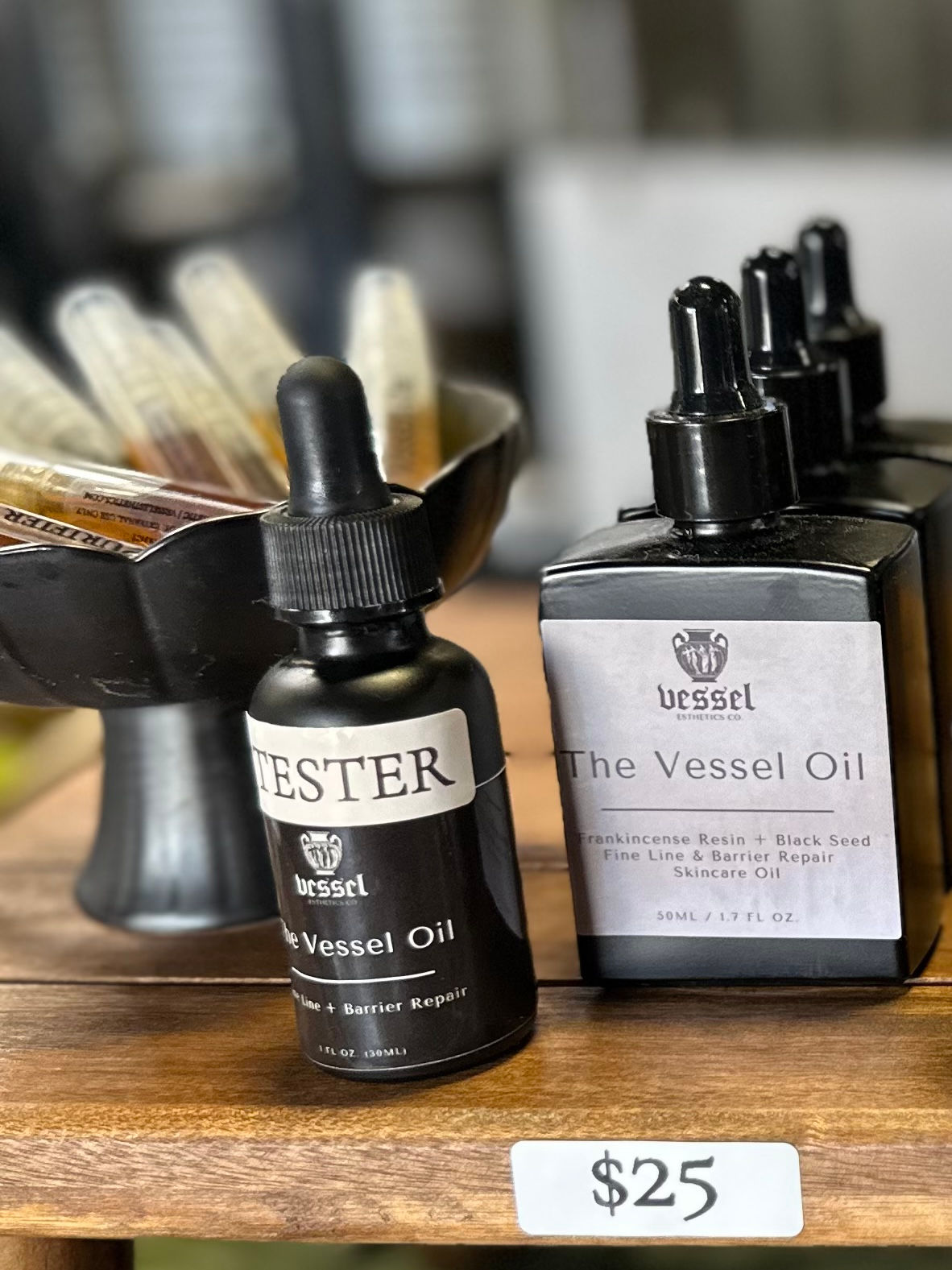 Vessel Oil - Frankincense + Black Seed Oil