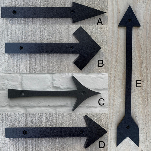 House Number Sign Arrow GoHomeNumbers