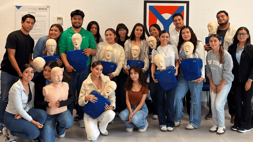 UNIVA La Piedad fortalece la formación de estudiantes en primeros auxilios y atención a emergencias