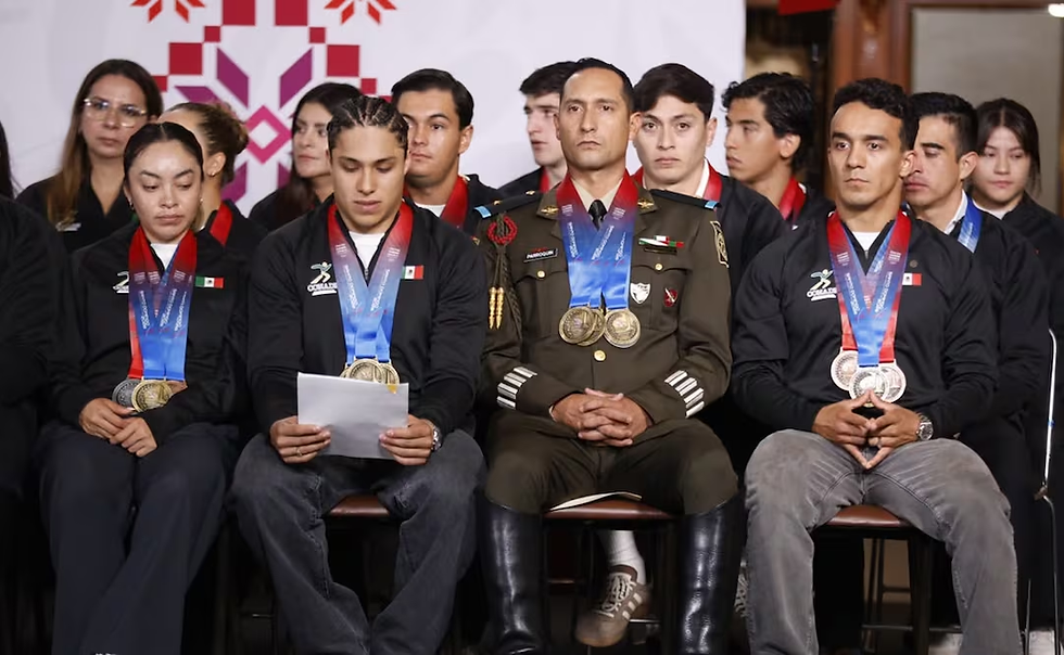 Medallistas mexicanos recibirán incentivo económico por cada presea conquistada en los Centroamericanos