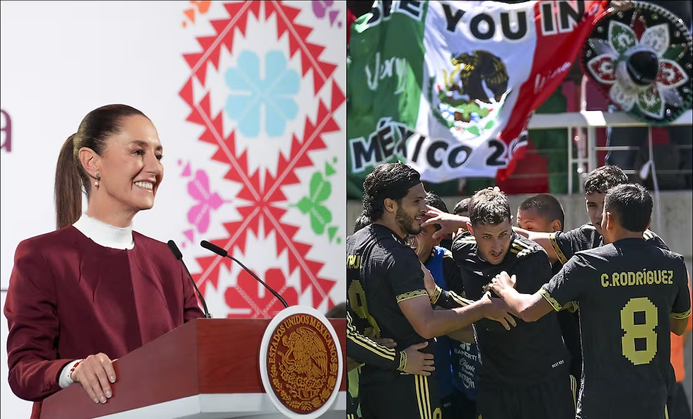 Claudia Sheinbaum llama a evitar redadas durante juego de la Selección Mexicana en Los Ángeles; mañana debuta en Copa Oro