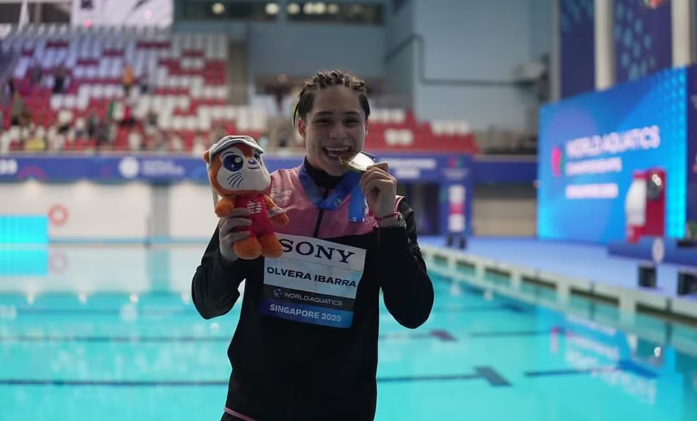 Osmar Olvera lanza un llamado, tras conquistar el oro en Singapur; “México no es solamente futbol”