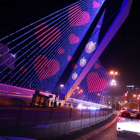 "Follow the Lights!" Head to Jerusalem for a 'Light Up Driving Tour'!