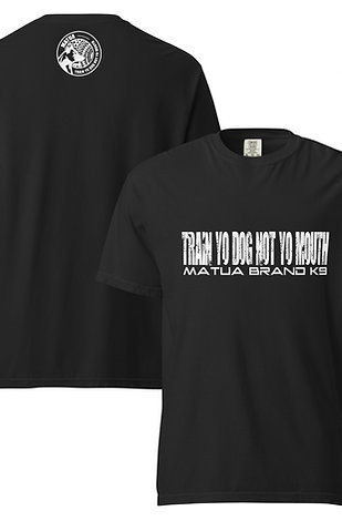 TRAIN YO DOG T-SHIRT