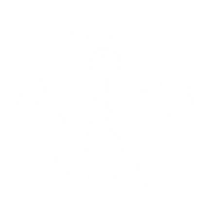 Blooms and Scoops Logo