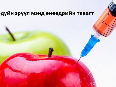 Ирээдүйн эрүүл мэнд өнөөдрийн тавагт
