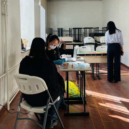 Оюутнууд амны хөндийн үнэ төлбөргүй оношилгоо хийлгэв