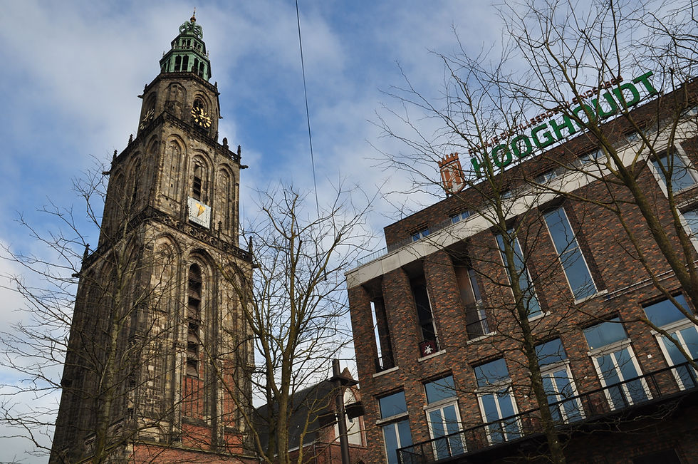 Groningen's Martini Tower © Sophia von Seebach