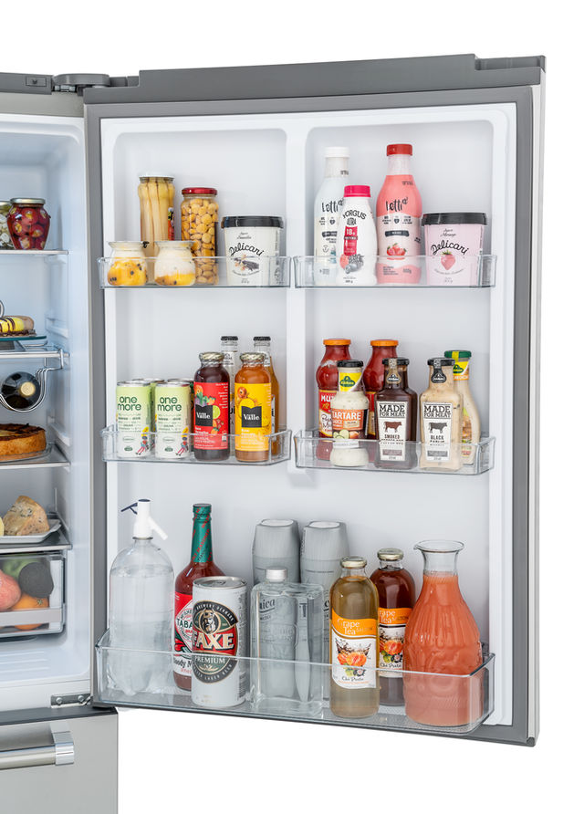 Refrigerador Tecno bottom freezer 890L 152cm inox 220V.