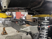Chassis repair of a 1969 F100 Coyote