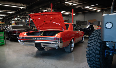 1965 Pontiac GTO pro Touring being restored by FFR Fabrication & Repair