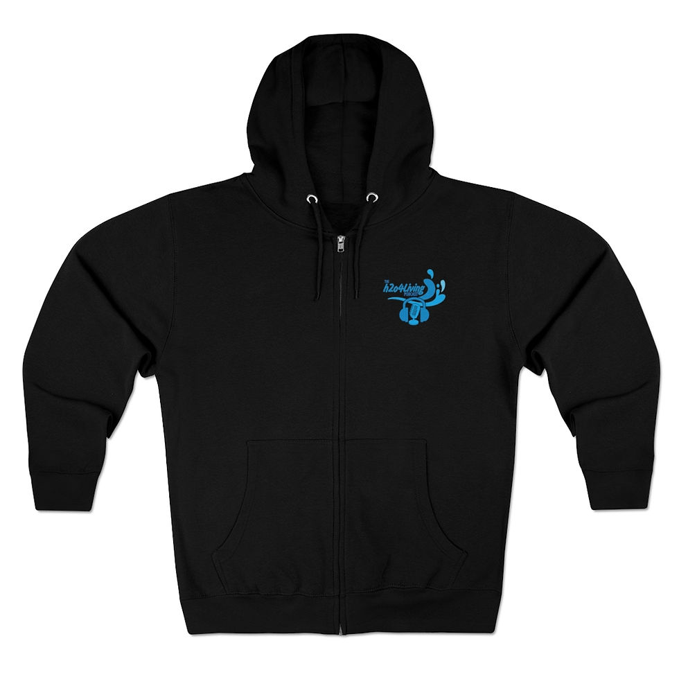 Thumbnail: "H2O4Living" Full Zip Hoodie