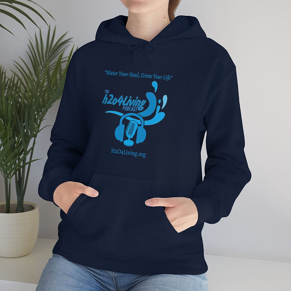 Thumbnail: "H2O4Living" Hooded Sweatshirt