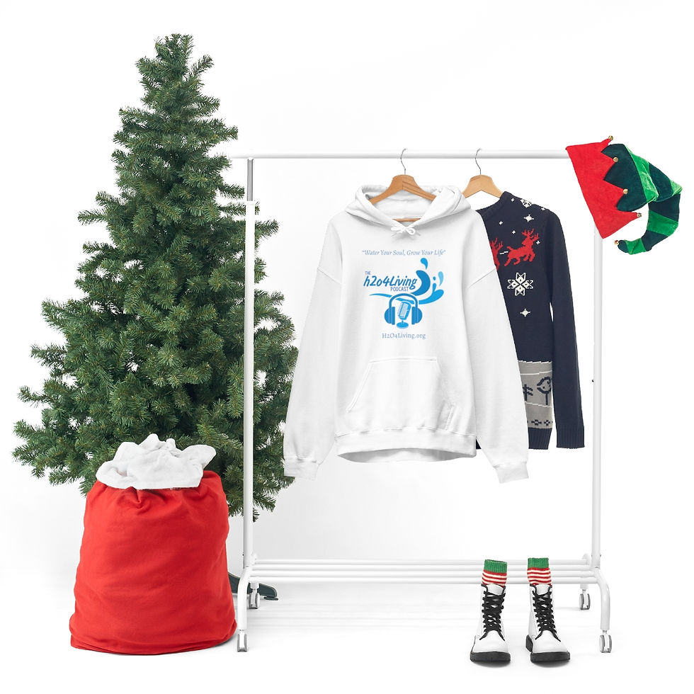 Thumbnail: "H2O4Living" Hooded Sweatshirt