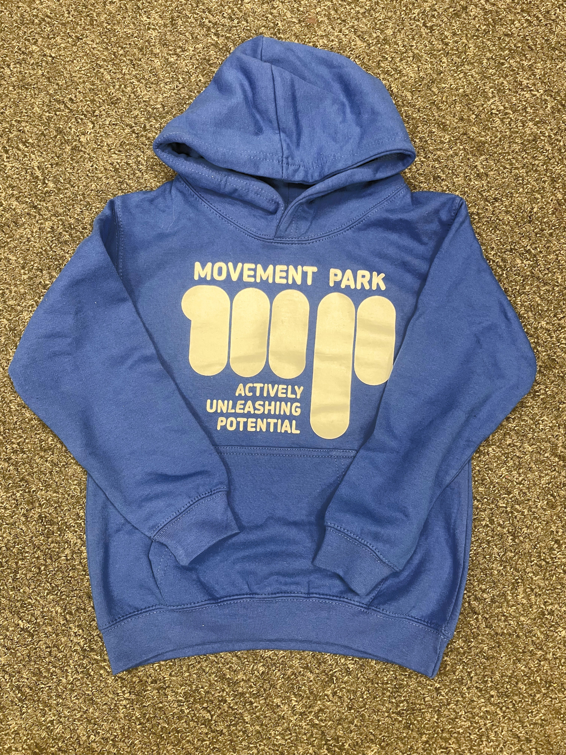 MP Logo Blue Hoodie