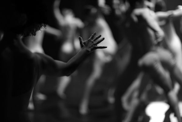 Blurry Image de danseurs