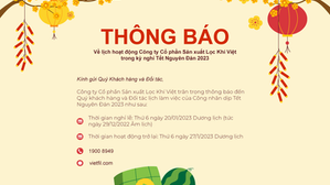 Thông báo nghỉ Tết Nguyên Đán 2023