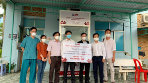 VAF - Trao Tặng Buồng Lấy Mẫu Covid-19 Cho Trung Tâm Y Tế Huyện Đức Hòa - Long An