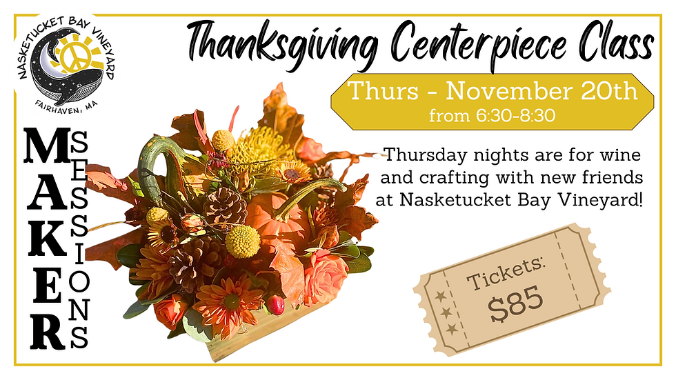 Thanksgiving Centerpiece Maker Session