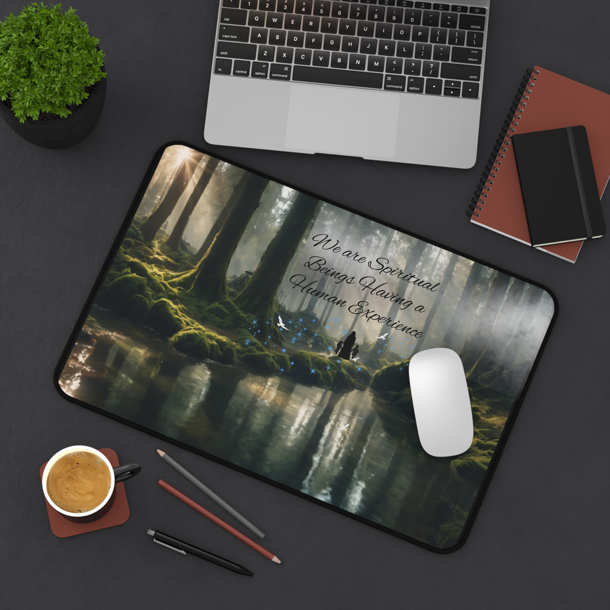 Large Desk Mouse/Mat: Spiritual Beings