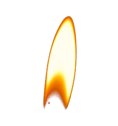 decorative flame