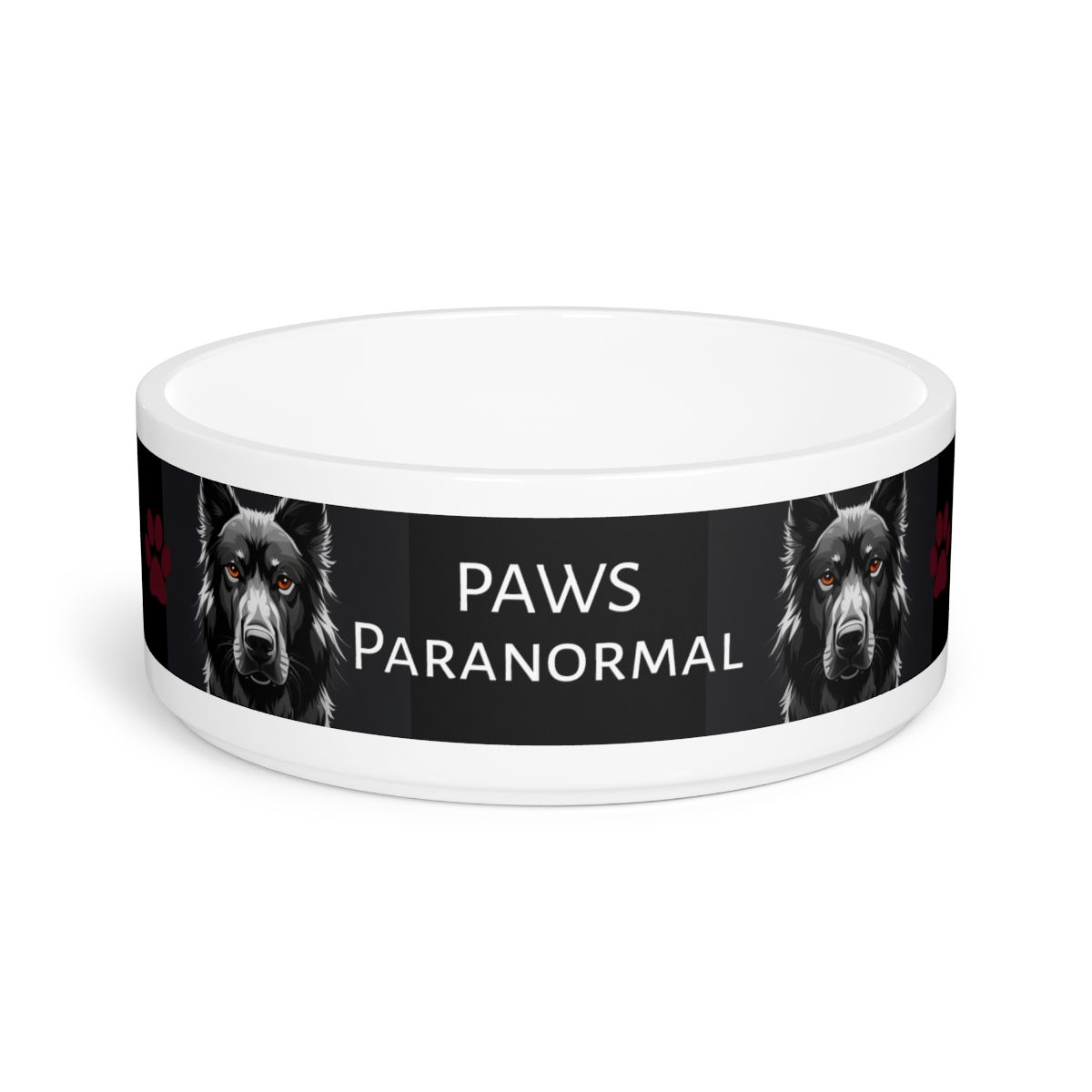 PAWS Pet Bowl BLK