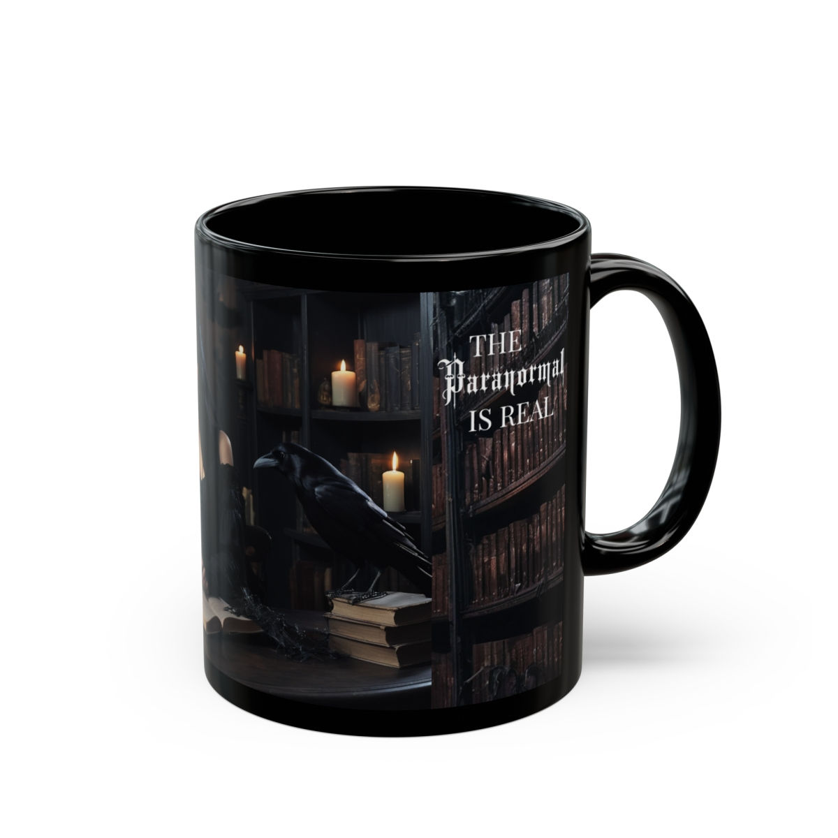 "Paranormal Authors Choice" Black Mug - 2 SIZES Available: (11oz, 15oz)