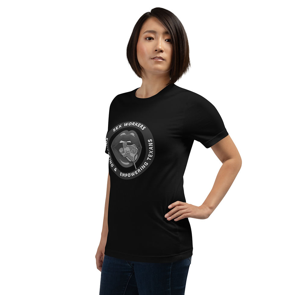 Thumbnail: SWEET B/W Logo Unisex Shirt