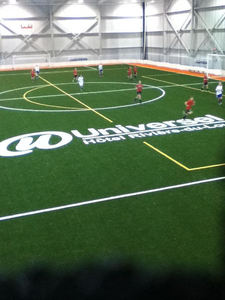 Premier match à domicile!