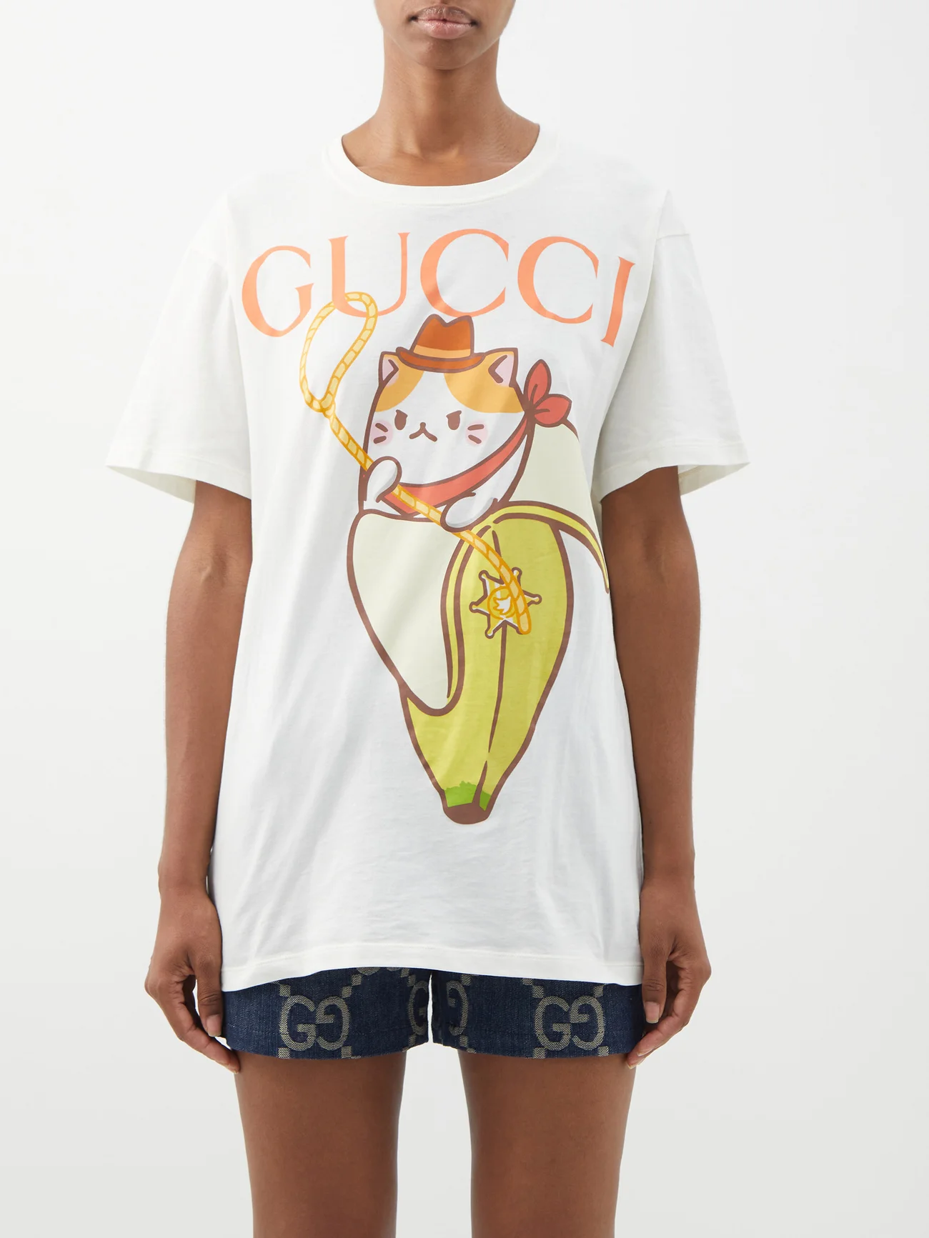 GUCCI X Bananya cotton-jersey T-shirt