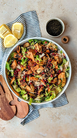 Fattoush-esque Chicken salad