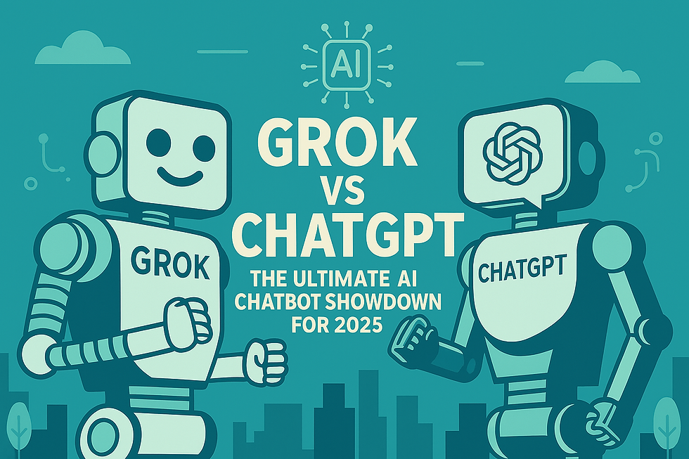 Grok vs ChatGPT representation