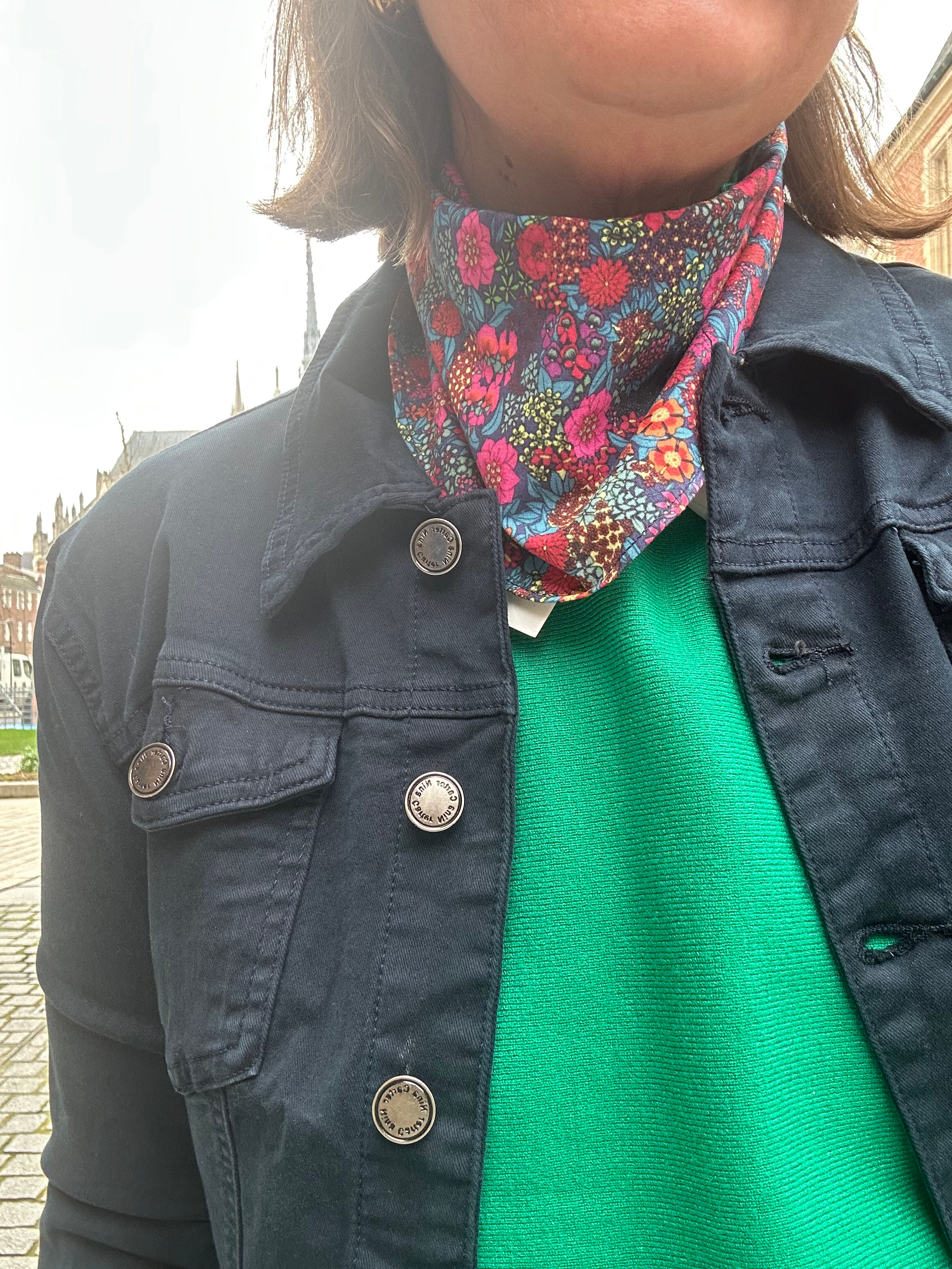 Look 26 - le foulard